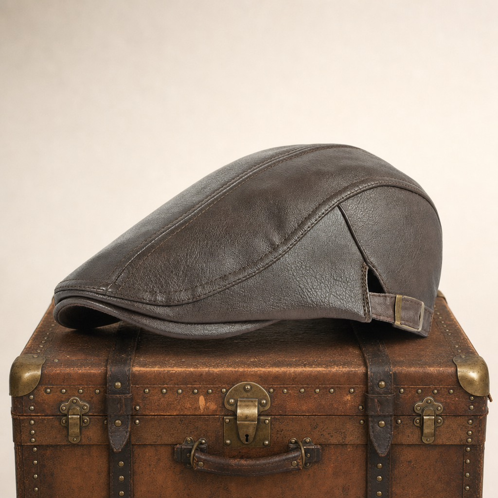 Heritage Leather Cap — KANTURK