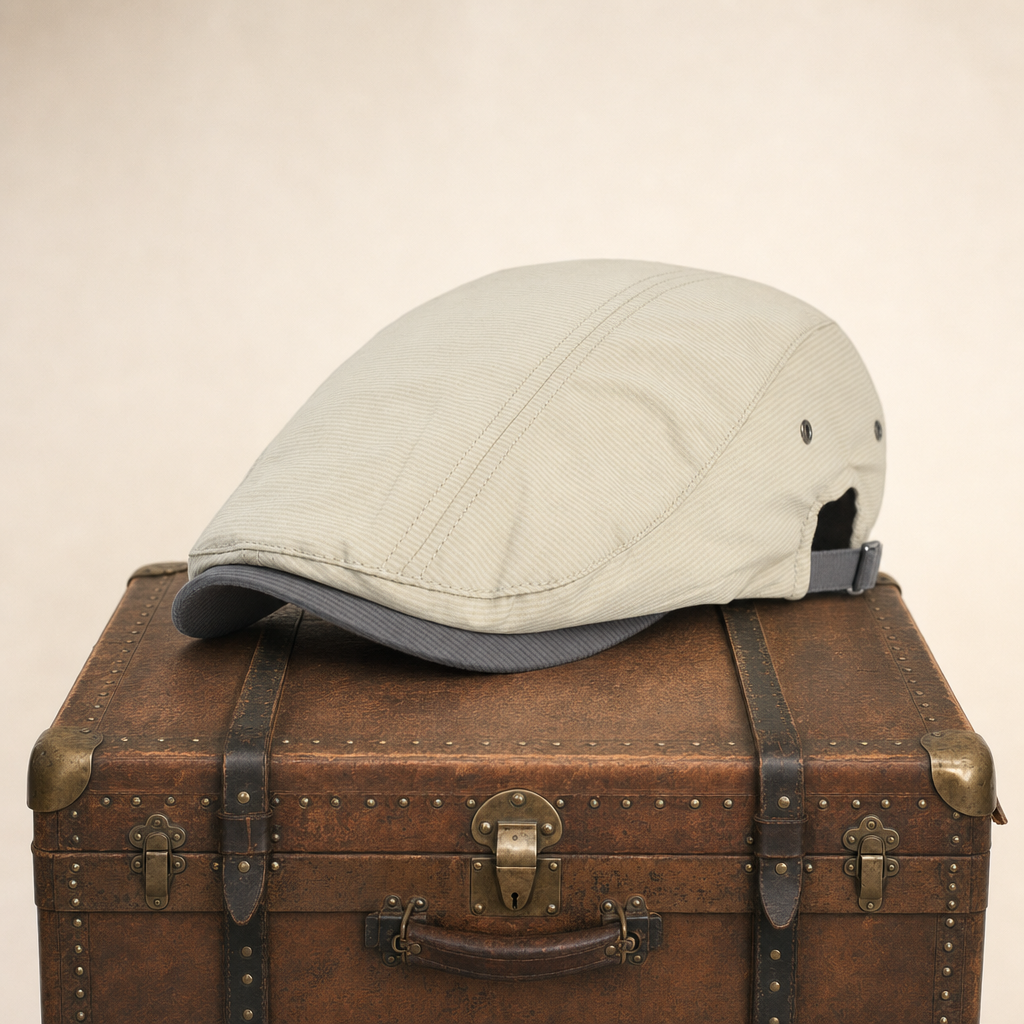 Pinstripe Cotton Cap — BIRR